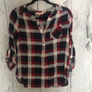 Skies are Blue blouse